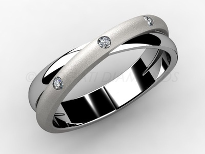 Zásnubní prsteny-Zásnubní prsten 019 Z