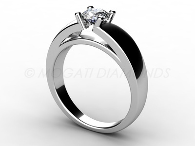 Zásnubní prsteny-Zásnubní prsten 022 Z