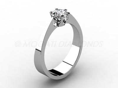 Zásnubní prsteny-Zásnubní prsten 040 Z