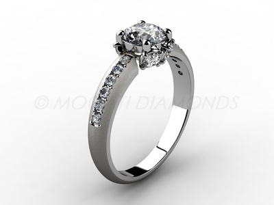Zásnubní prsteny-Zásnubní prsten 042 Z