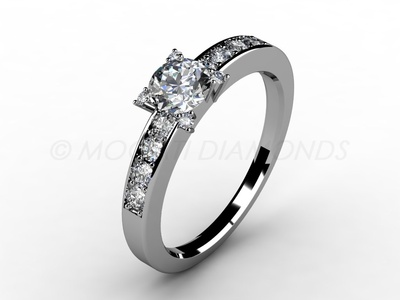 Zásnubní prsteny-Zásnubní prsten 046 Z