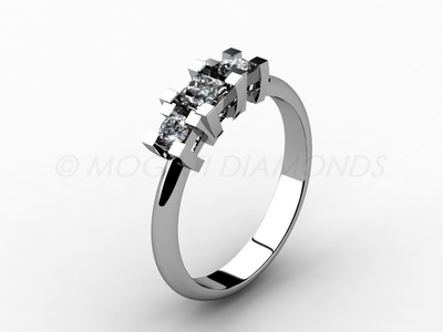 Zásnubní prsteny-Zásnubní prsten 061 Z