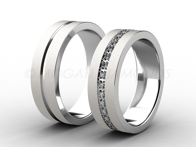 Snubní prsteny-Snubní prsteny 011 Z