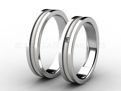 Snubní prsteny-Snubní prsteny 014 Z