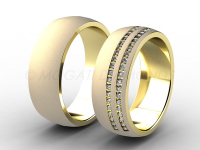 Snubní prsteny-Snubní prsteny 017 Z