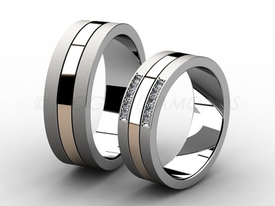 Snubní prsteny-Snubní prsteny 022 Z