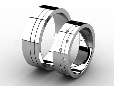 Snubní prsteny-Snubní prsteny 024 Z