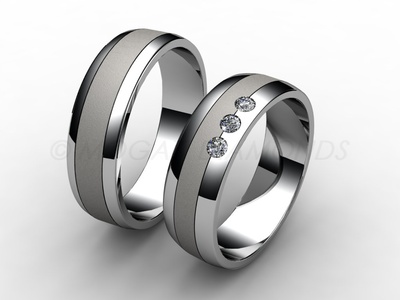 Snubní prsteny-Snubní prsteny 025 Z