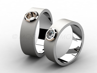 Snubní prsteny-Snubní prsteny 027 Z