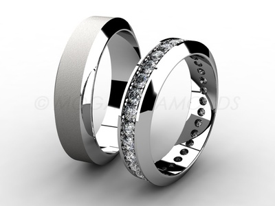 Snubní prsteny-Snubní prsteny 029 Z