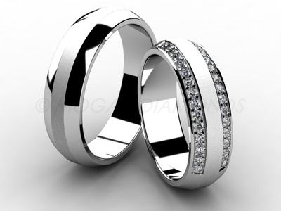 Snubní prsteny-Snubní prsteny 033 Z