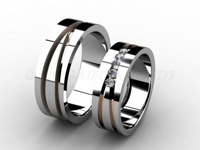 Snubní prsteny-Snubní prsteny 041 Z