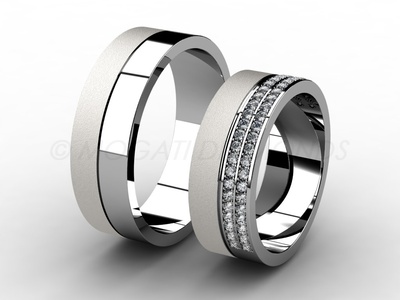 Snubní prsteny-Snubní prsteny 042 Z